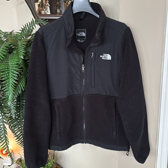 The North Face Black Fleece Zippered Jacket Retro Denali Embroidered Midweight - Picture 14 of 15